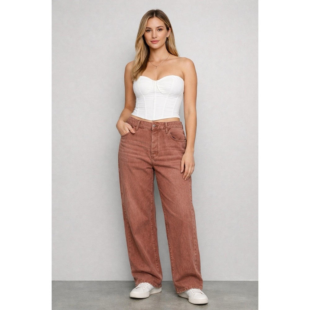 NWT Universal Thread Pink 90's Baggy Jeans Size 20